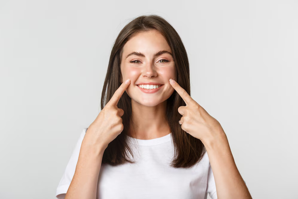 Professional teeth whitening